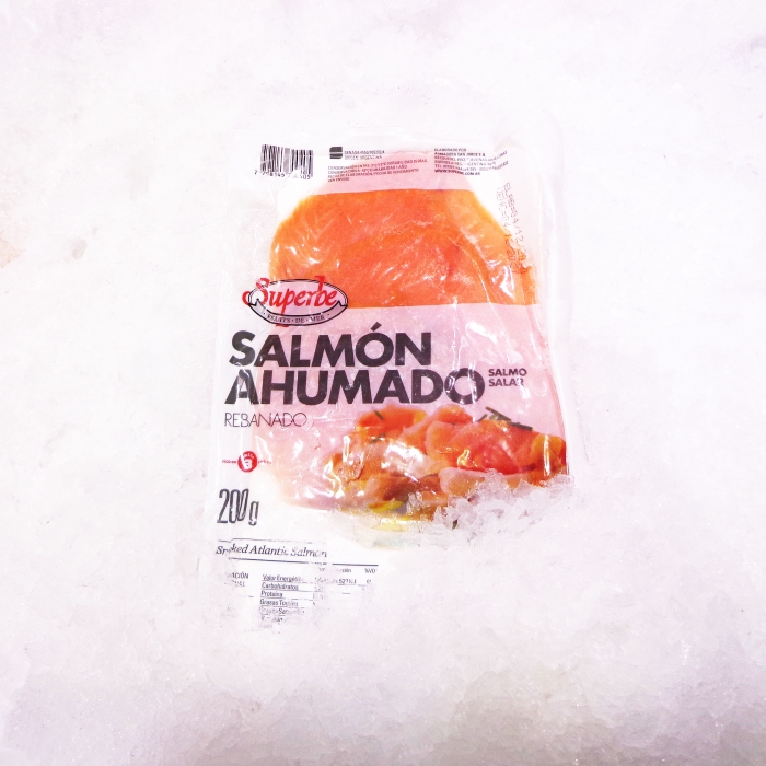 FILET DE SALMON AHUMADO X BLISTER DE 200 GRAMOS